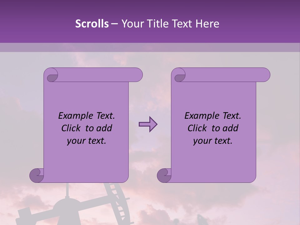 Derrick Energy Plant PowerPoint Template