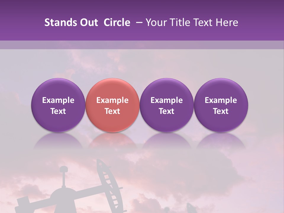 Derrick Energy Plant PowerPoint Template