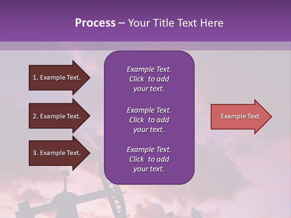 Derrick Energy Plant PowerPoint Template