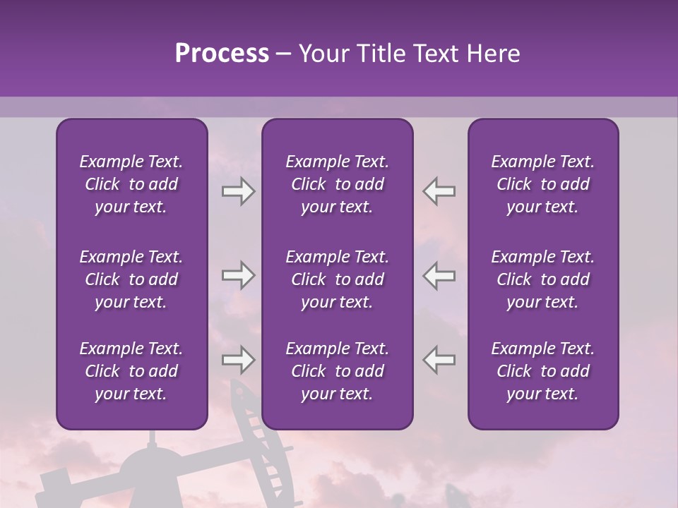 Derrick Energy Plant PowerPoint Template
