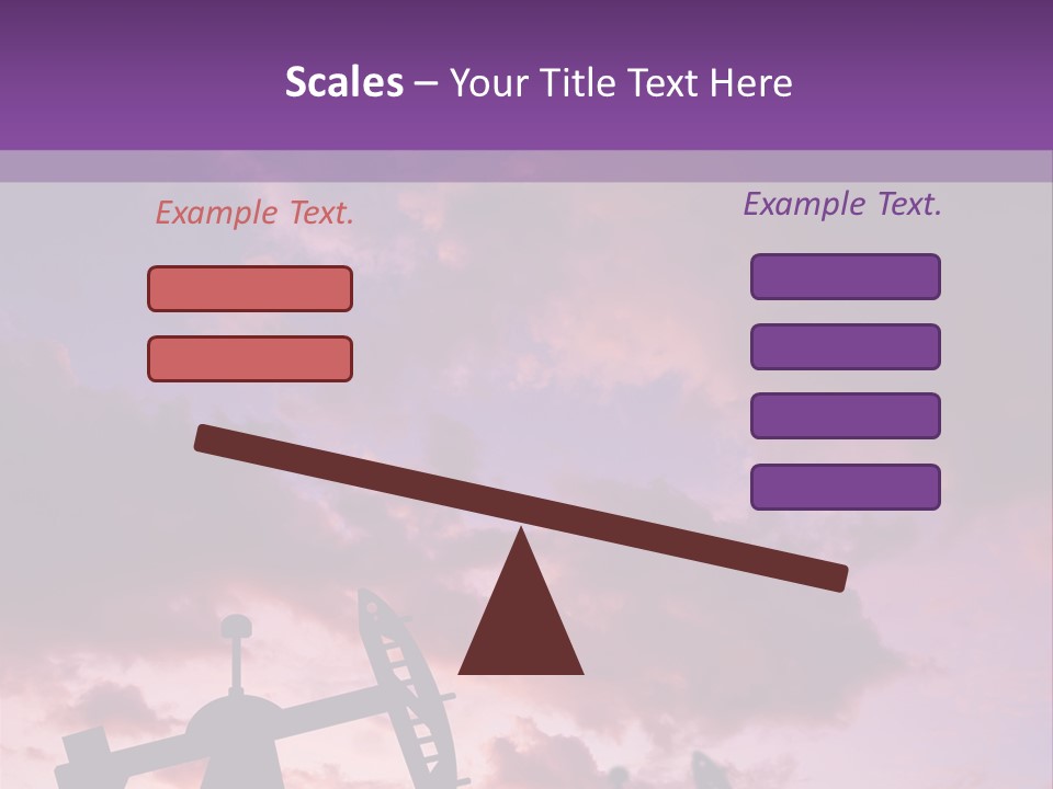 Derrick Energy Plant PowerPoint Template