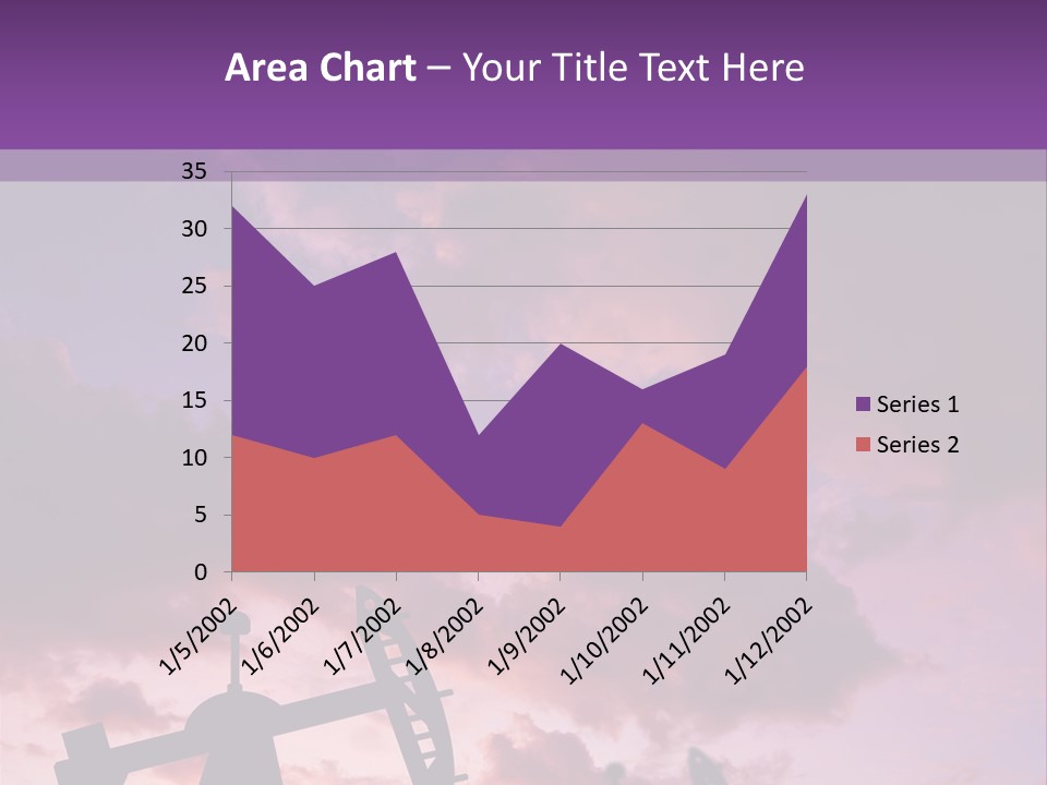 Derrick Energy Plant PowerPoint Template