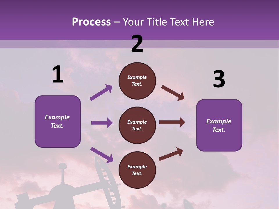 Derrick Energy Plant PowerPoint Template