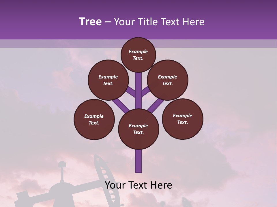 Derrick Energy Plant PowerPoint Template