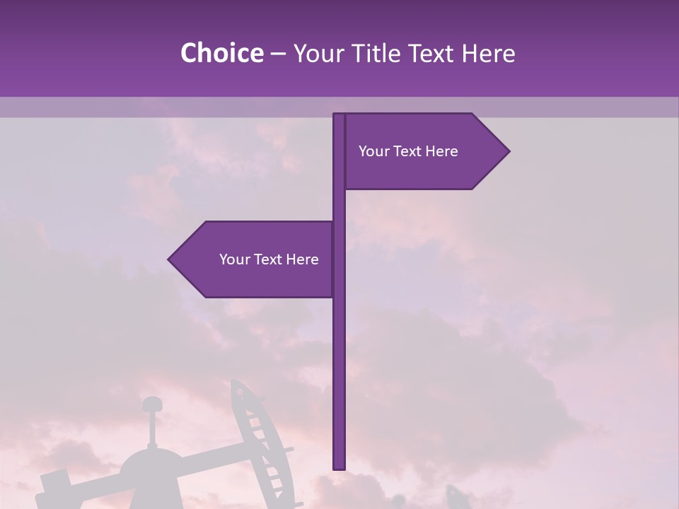 Derrick Energy Plant PowerPoint Template