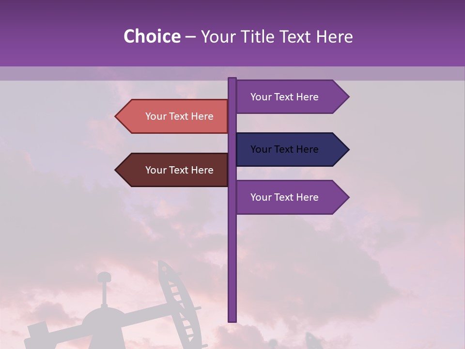 Derrick Energy Plant PowerPoint Template