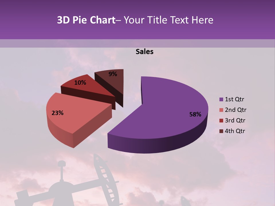 Derrick Energy Plant PowerPoint Template