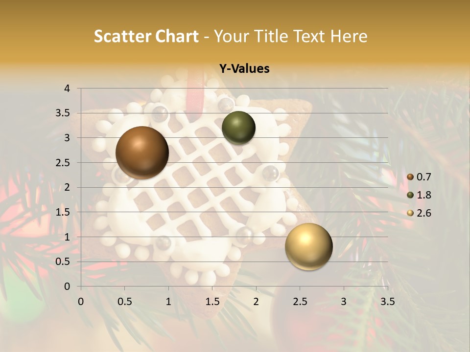 Ribbon Tree Hanging PowerPoint Template