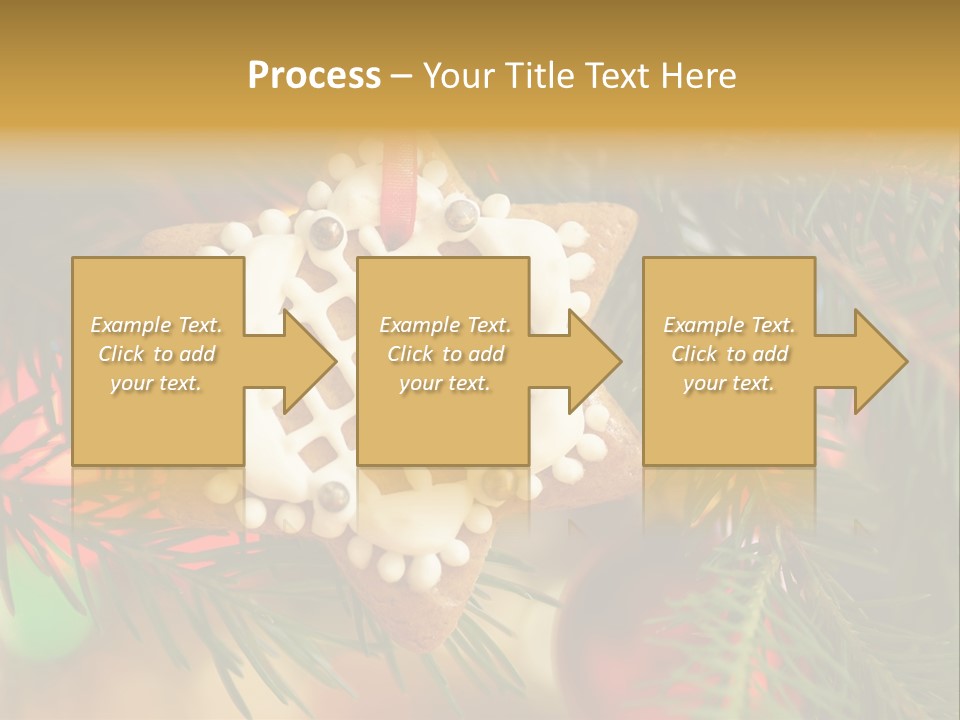 Ribbon Tree Hanging PowerPoint Template