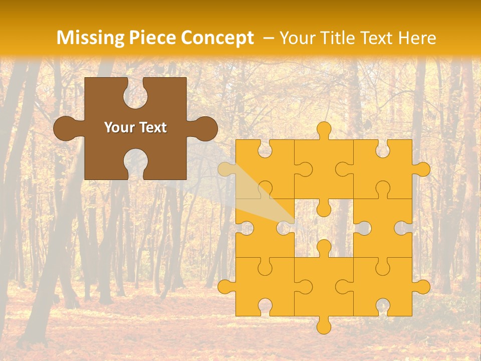 Forest Russia Road PowerPoint Template