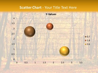 Forest Russia Road PowerPoint Template