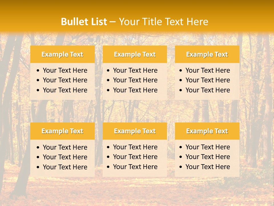 Forest Russia Road PowerPoint Template
