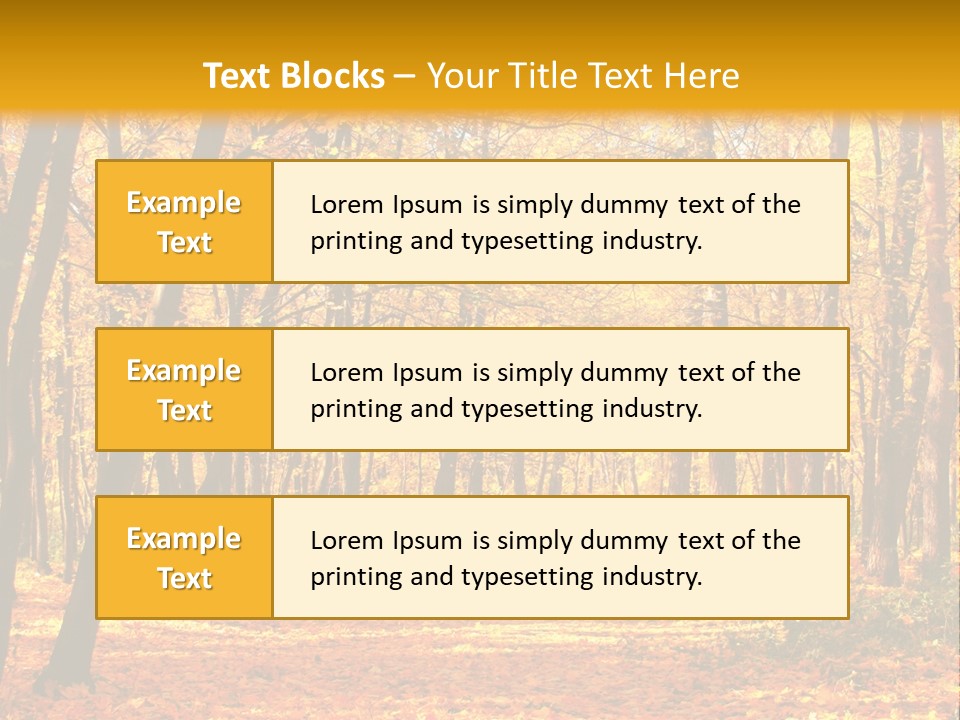 Forest Russia Road PowerPoint Template