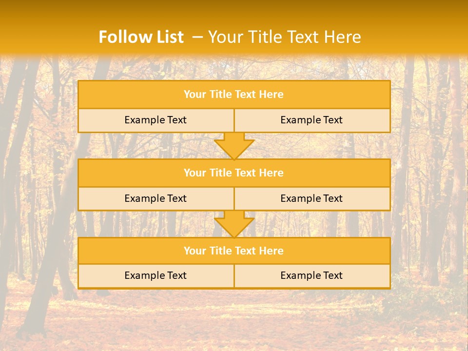 Forest Russia Road PowerPoint Template