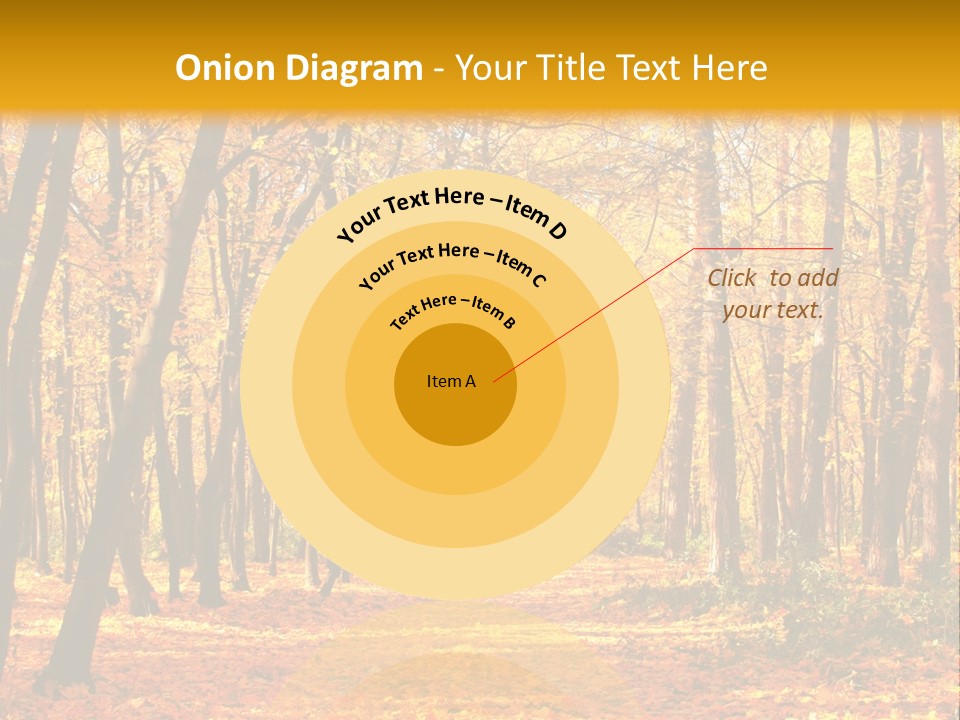 Forest Russia Road PowerPoint Template
