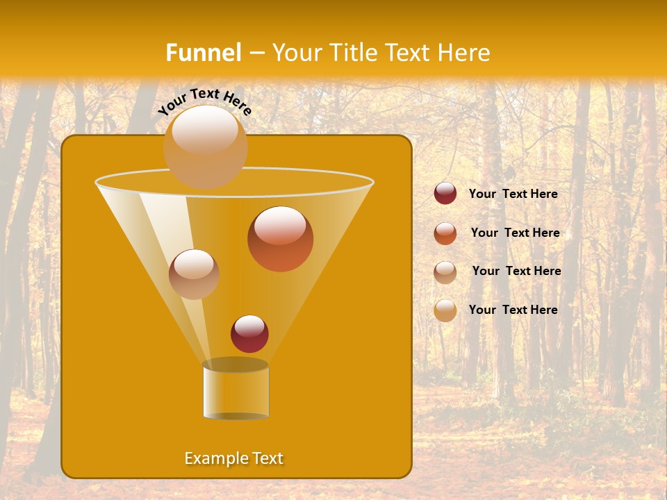 Forest Russia Road PowerPoint Template