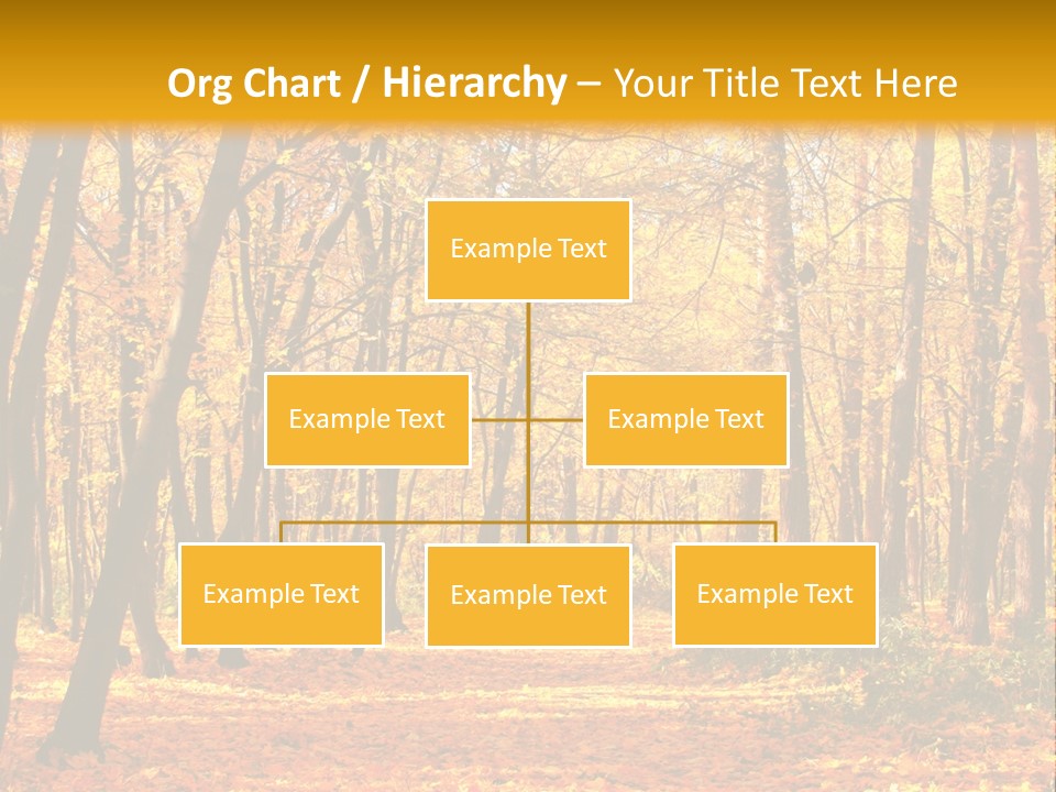 Forest Russia Road PowerPoint Template