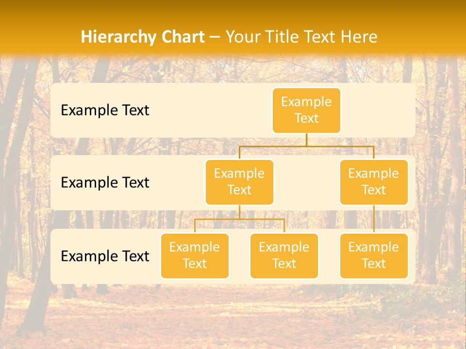 Forest Russia Road PowerPoint Template