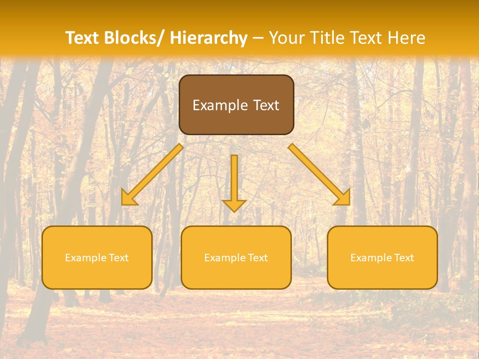 Forest Russia Road PowerPoint Template