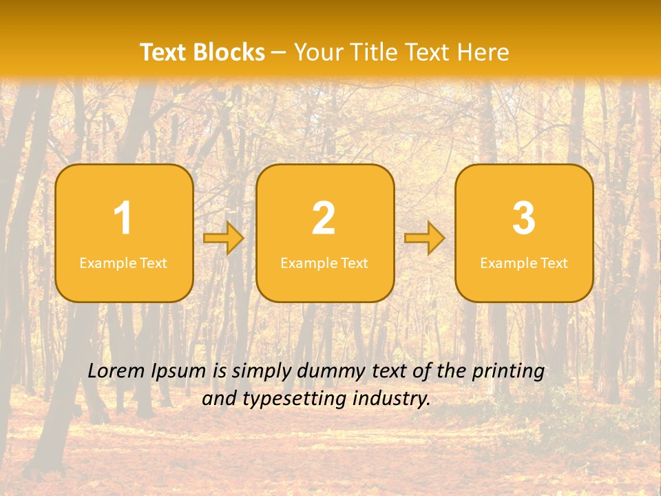 Forest Russia Road PowerPoint Template