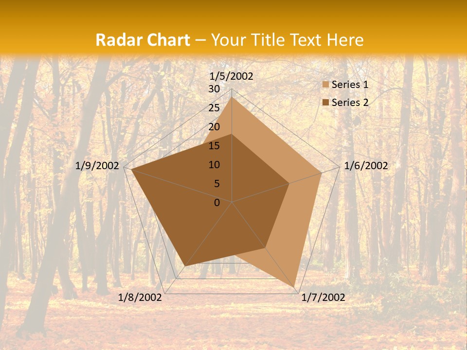 Forest Russia Road PowerPoint Template
