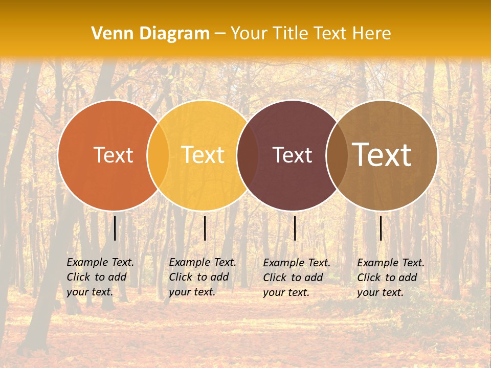 Forest Russia Road PowerPoint Template