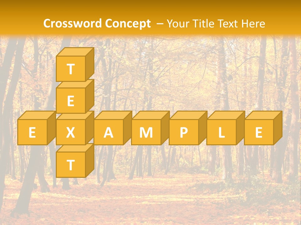 Forest Russia Road PowerPoint Template