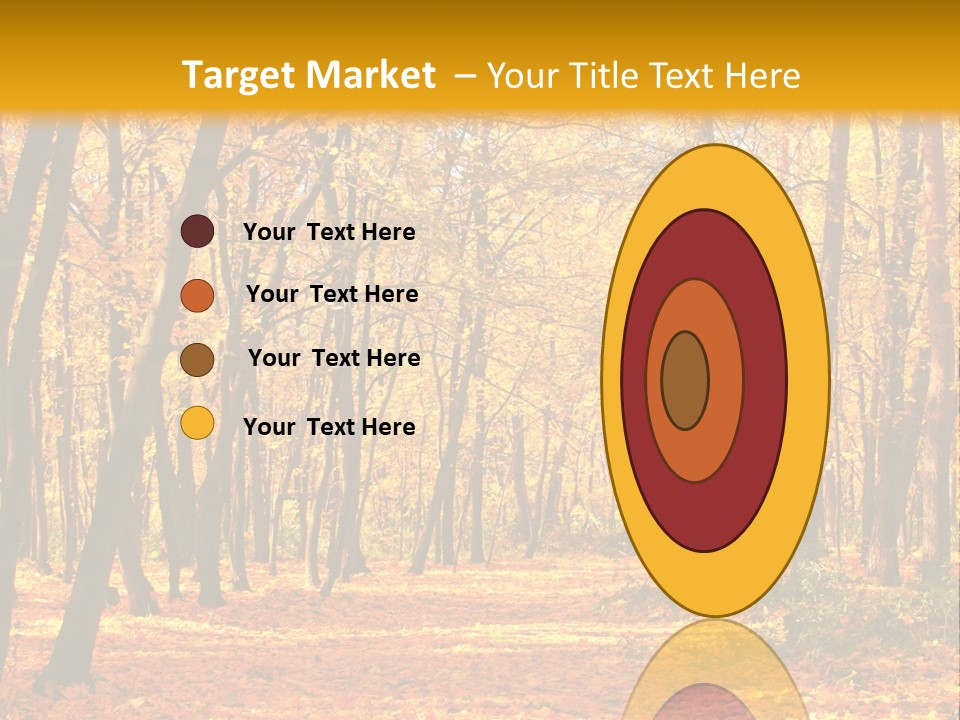 Forest Russia Road PowerPoint Template