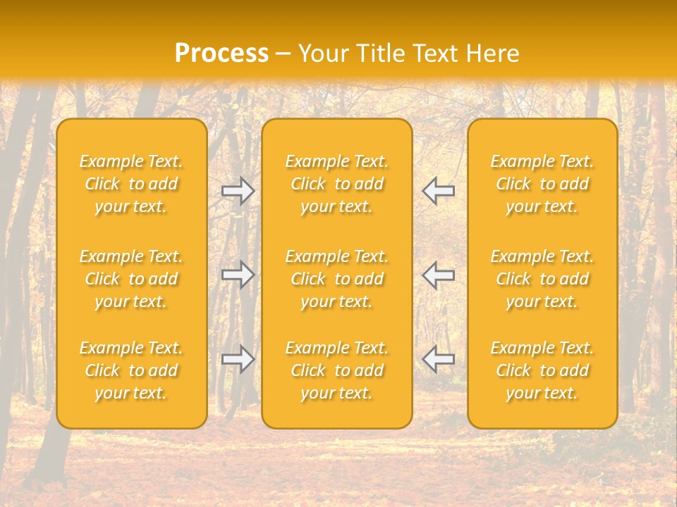 Forest Russia Road PowerPoint Template