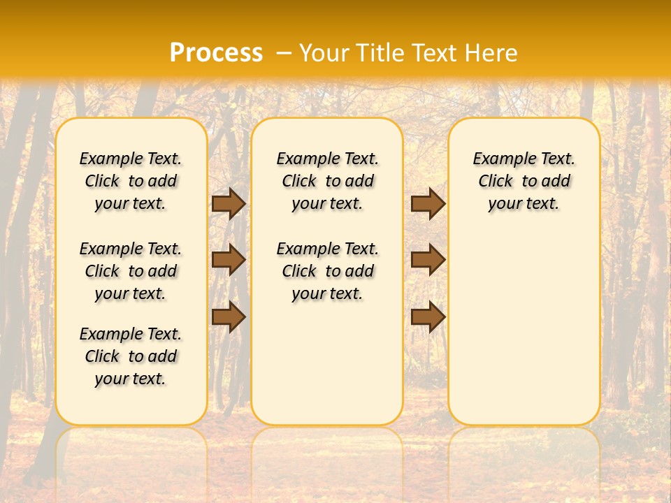 Forest Russia Road PowerPoint Template