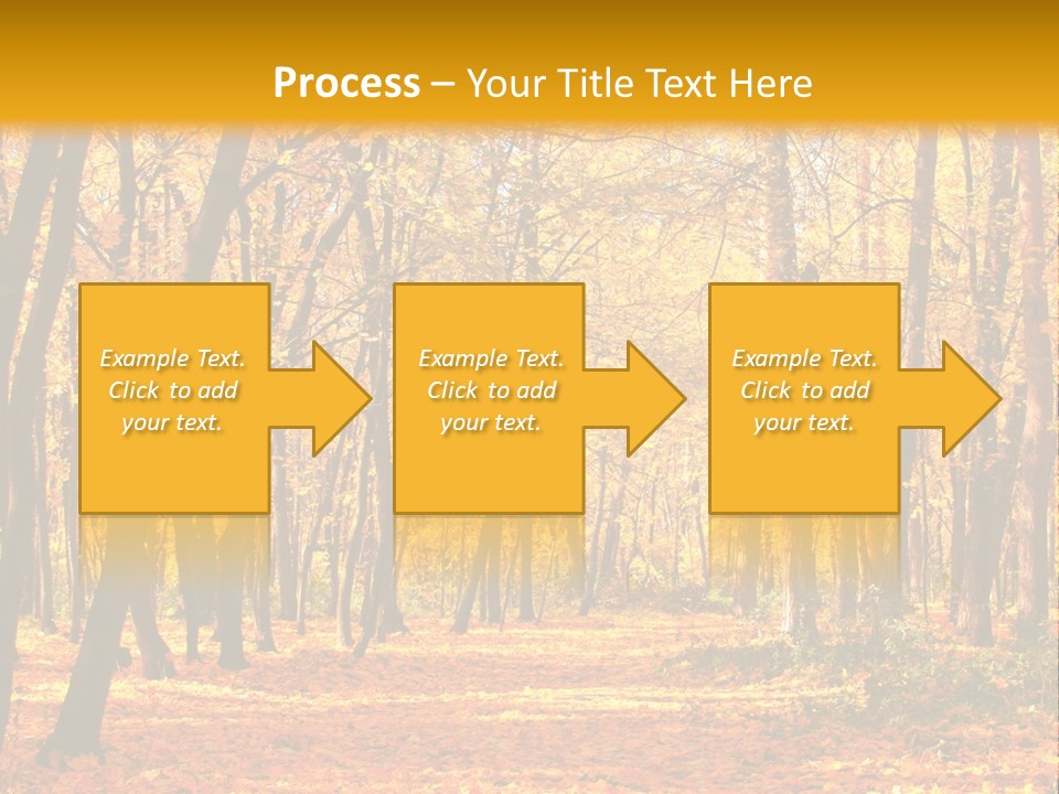 Forest Russia Road PowerPoint Template