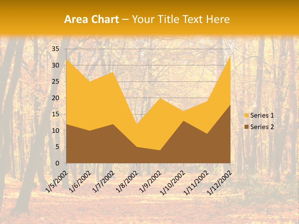 Forest Russia Road PowerPoint Template