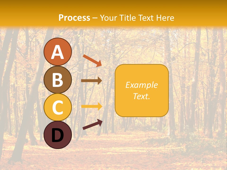 Forest Russia Road PowerPoint Template