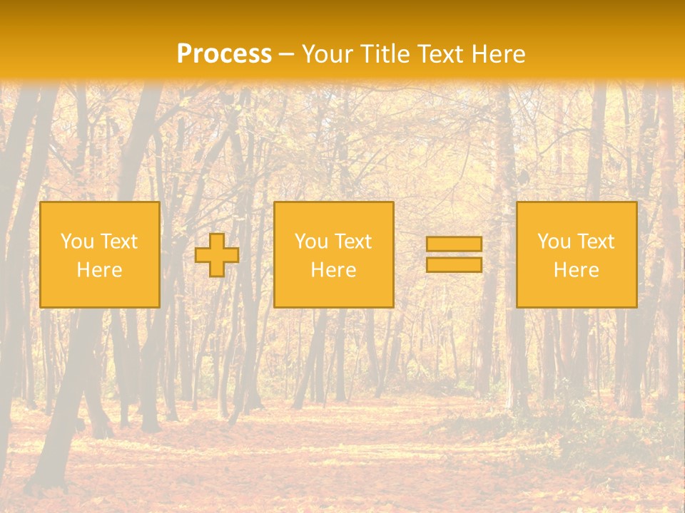 Forest Russia Road PowerPoint Template