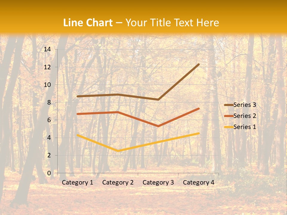 Forest Russia Road PowerPoint Template