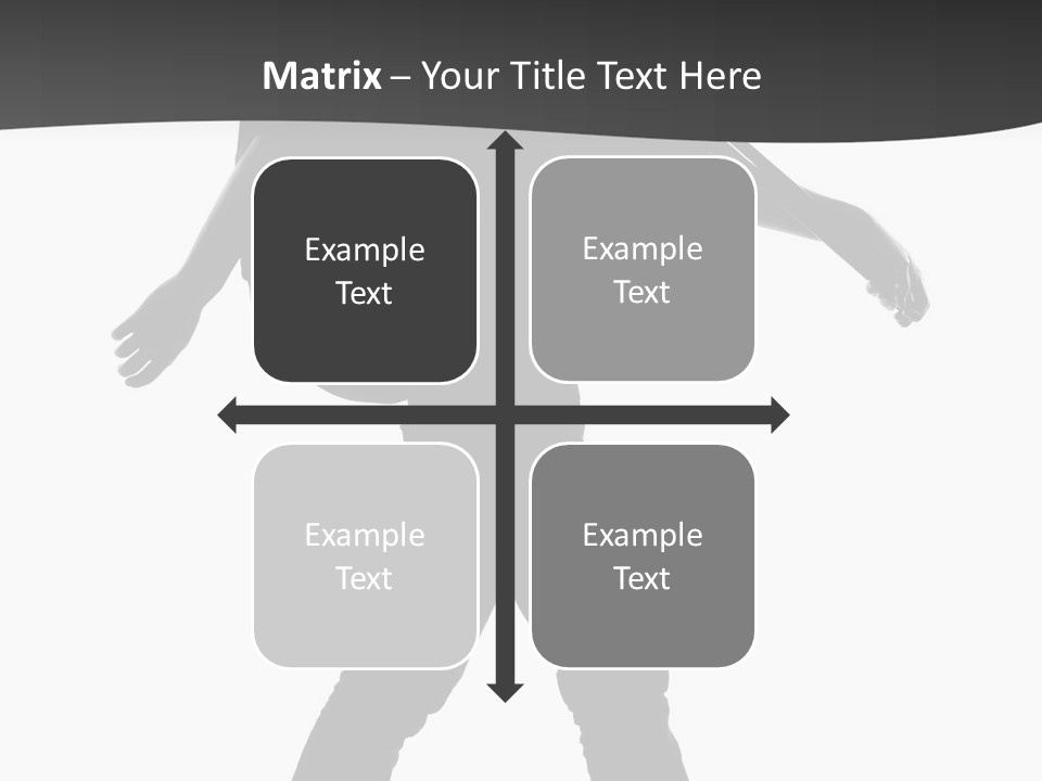 A Man Walking With A Guitar On His Back PowerPoint Template