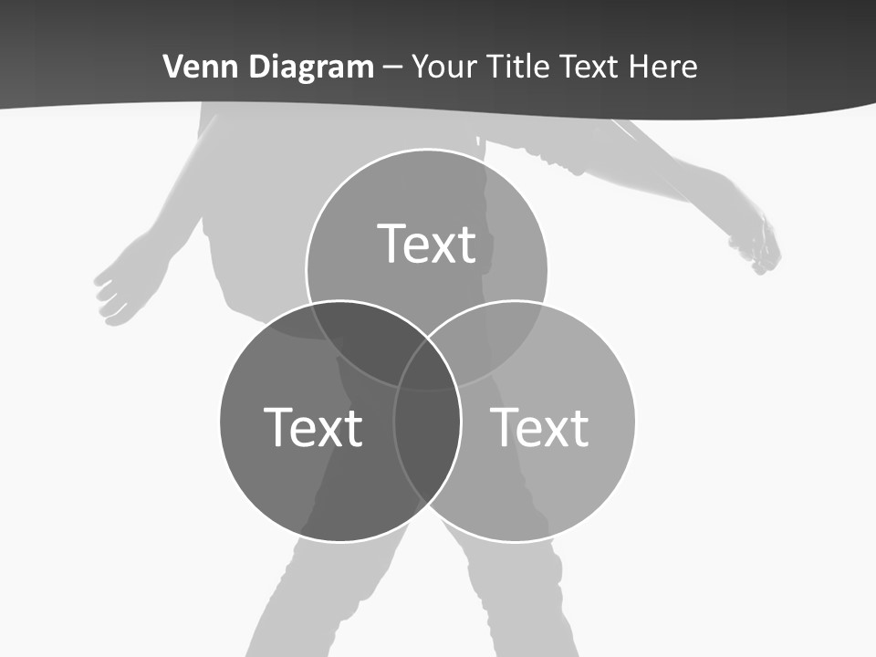 A Man Walking With A Guitar On His Back PowerPoint Template