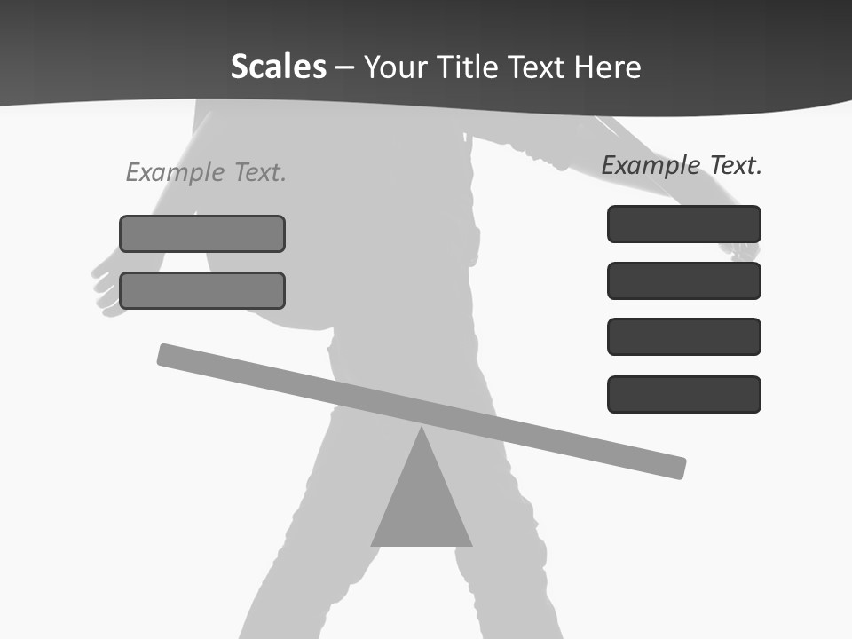 A Man Walking With A Guitar On His Back PowerPoint Template