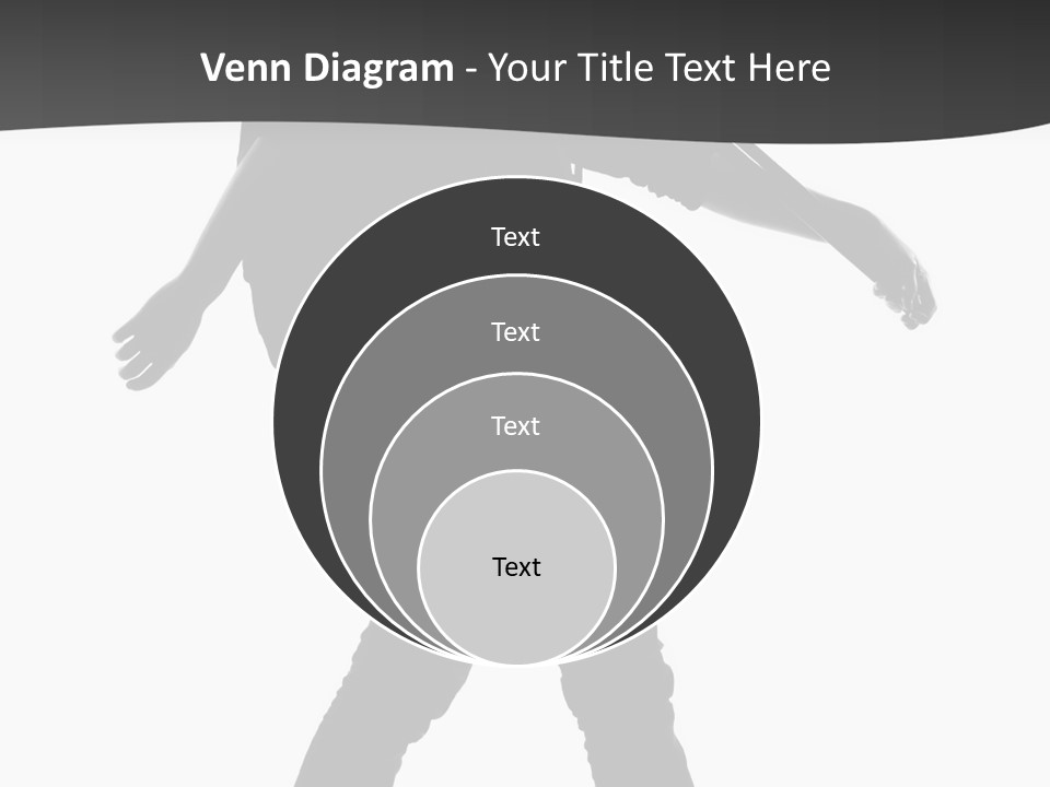 A Man Walking With A Guitar On His Back PowerPoint Template