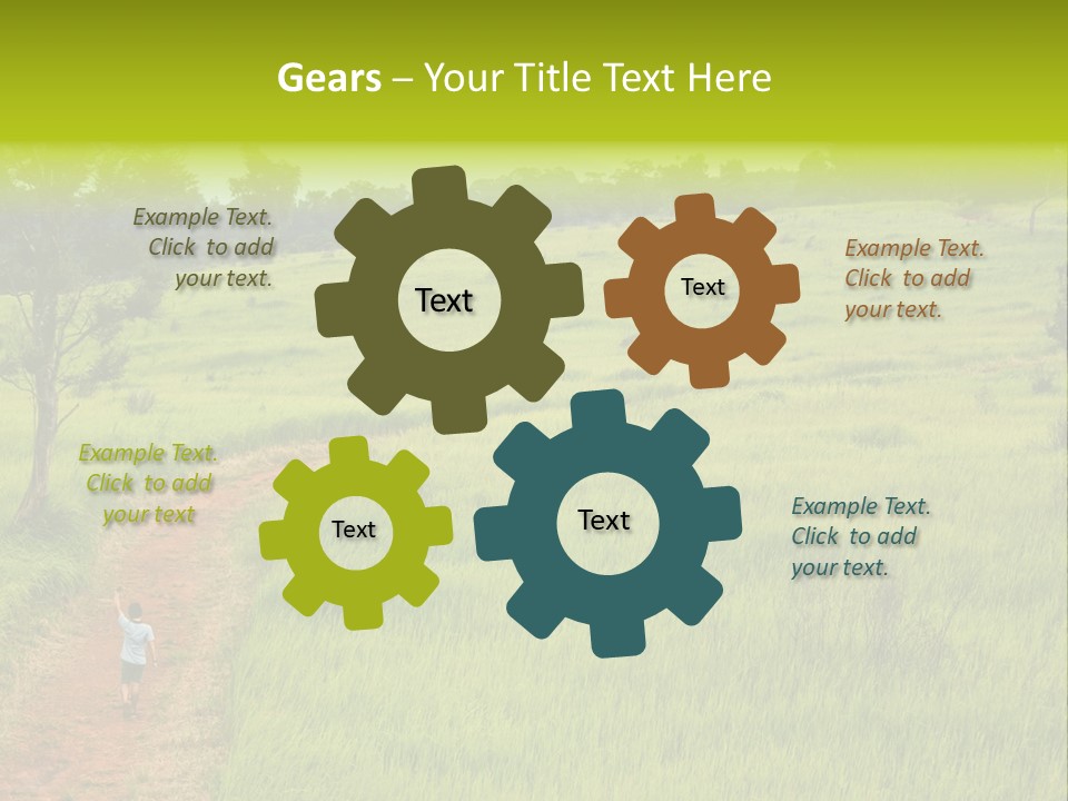 Holiday Outdoor Natural PowerPoint Template