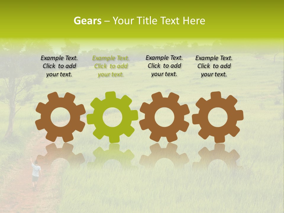 Holiday Outdoor Natural PowerPoint Template