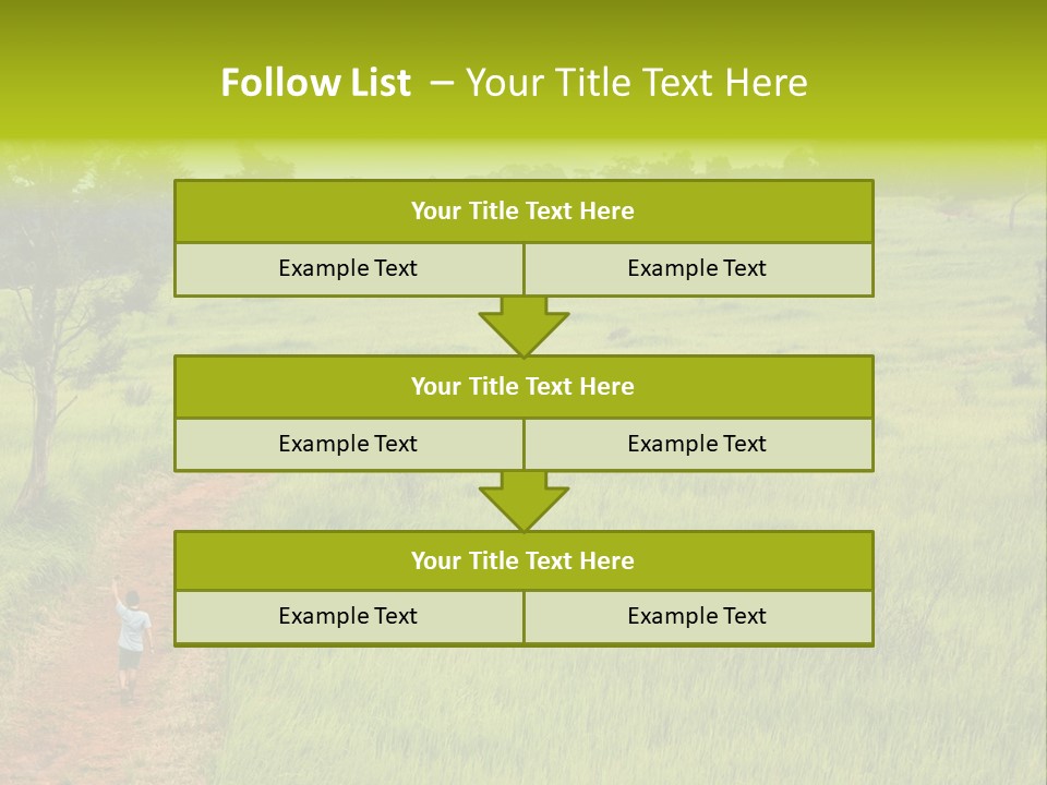 Holiday Outdoor Natural PowerPoint Template