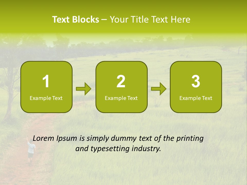 Holiday Outdoor Natural PowerPoint Template