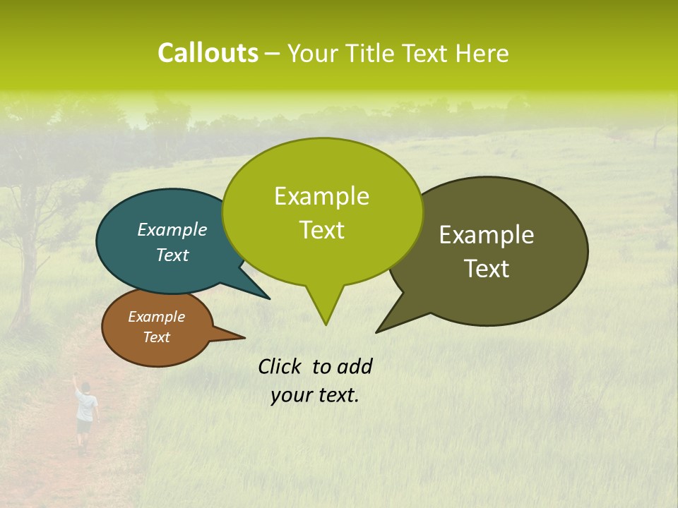 Holiday Outdoor Natural PowerPoint Template