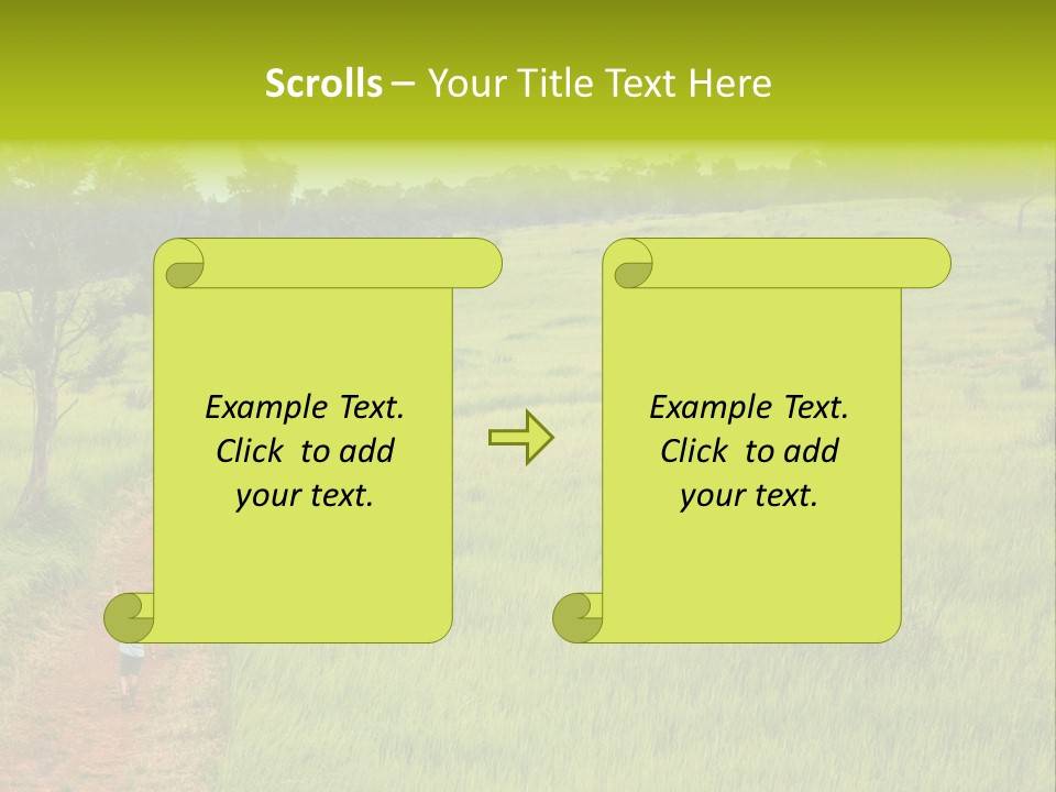 Holiday Outdoor Natural PowerPoint Template