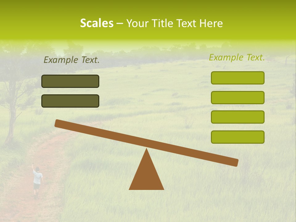 Holiday Outdoor Natural PowerPoint Template
