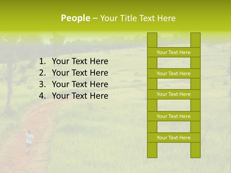 Holiday Outdoor Natural PowerPoint Template