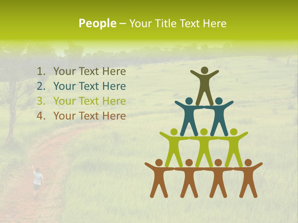 Holiday Outdoor Natural PowerPoint Template