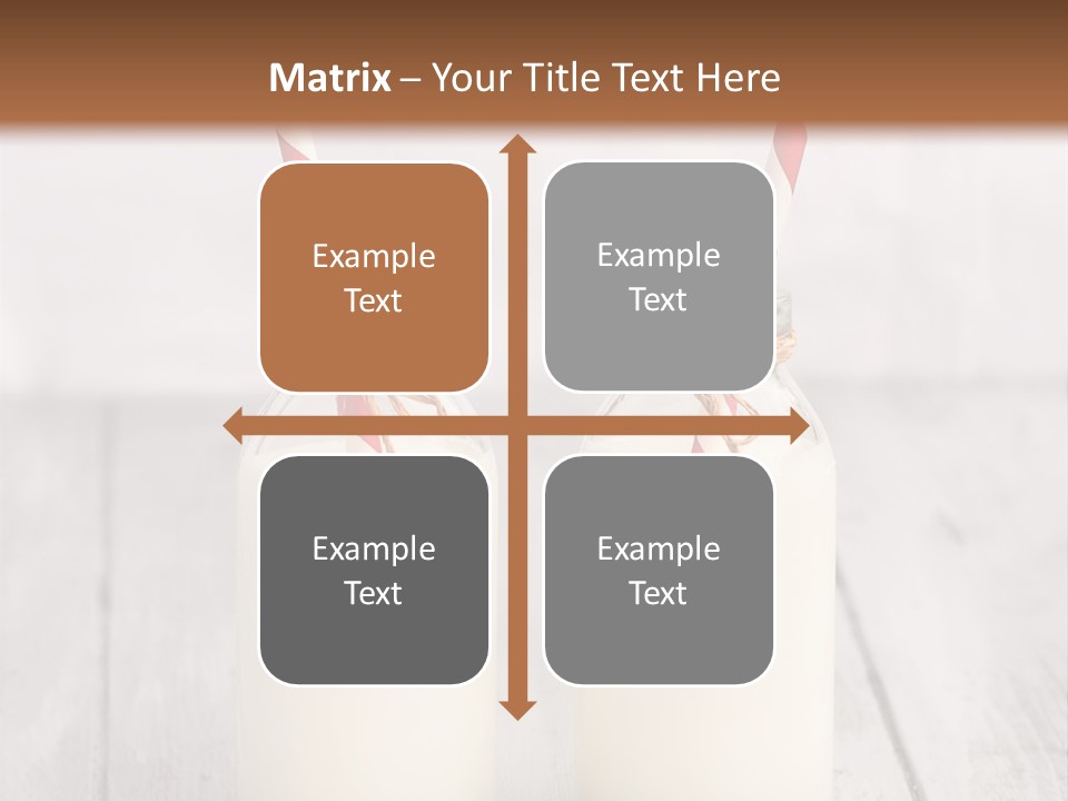 Pink Milk Cute PowerPoint Template