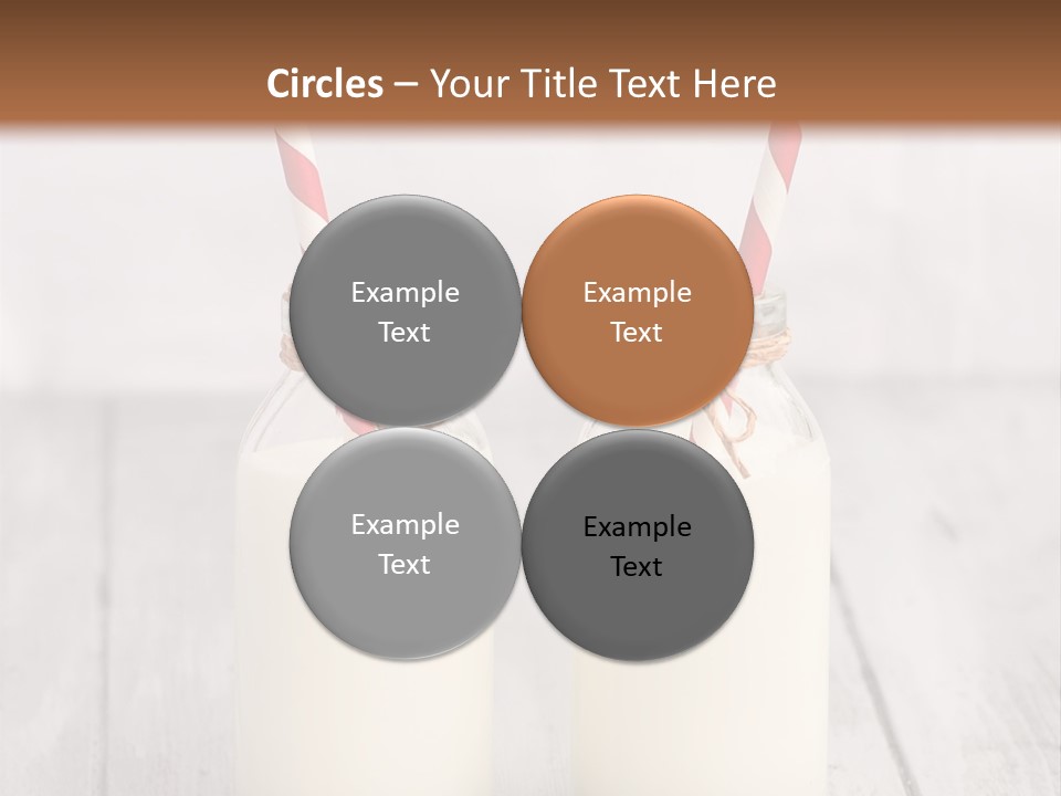 Pink Milk Cute PowerPoint Template